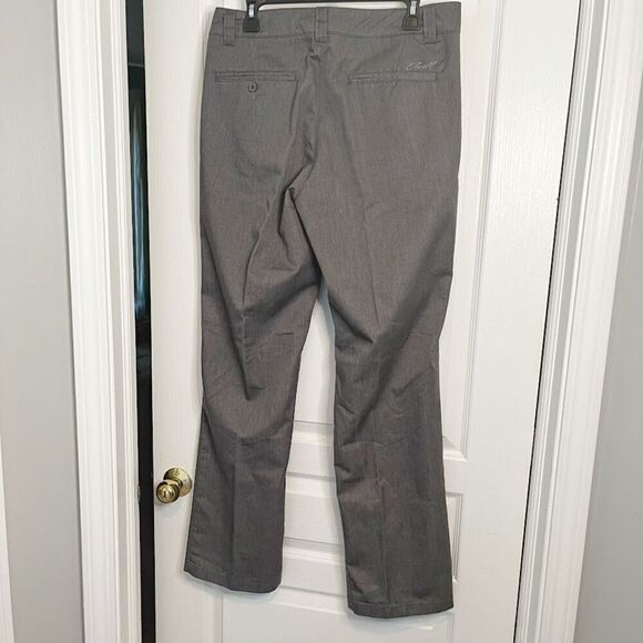 O'Neill NWT Flat Front Straight Fit Hi Rise Pocket Lightweight Trouser Pants - Picture 2 of 13